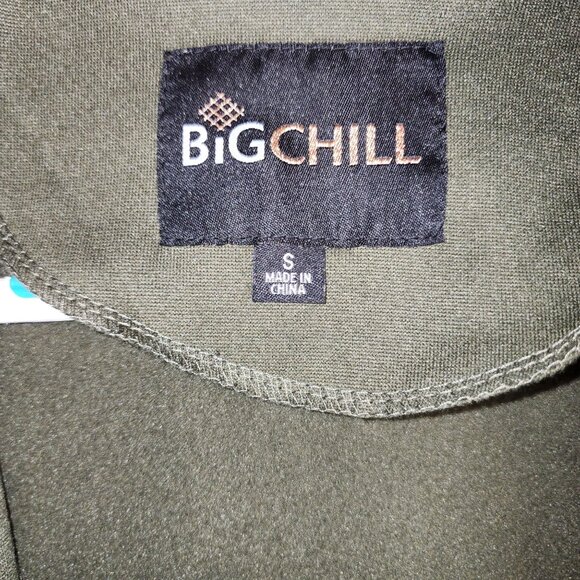 Womans Dark Olive Zip and Toggle Close Hooded Jacket - Picture 7 of 11